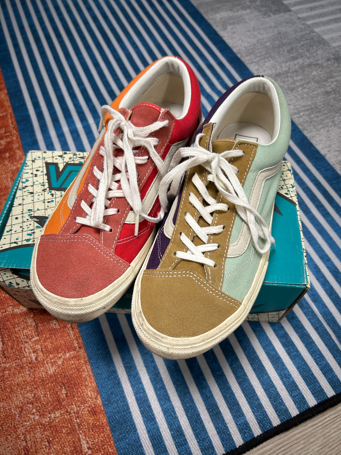 반스 올드스쿨 멀티체커 265mm 상품이미지1