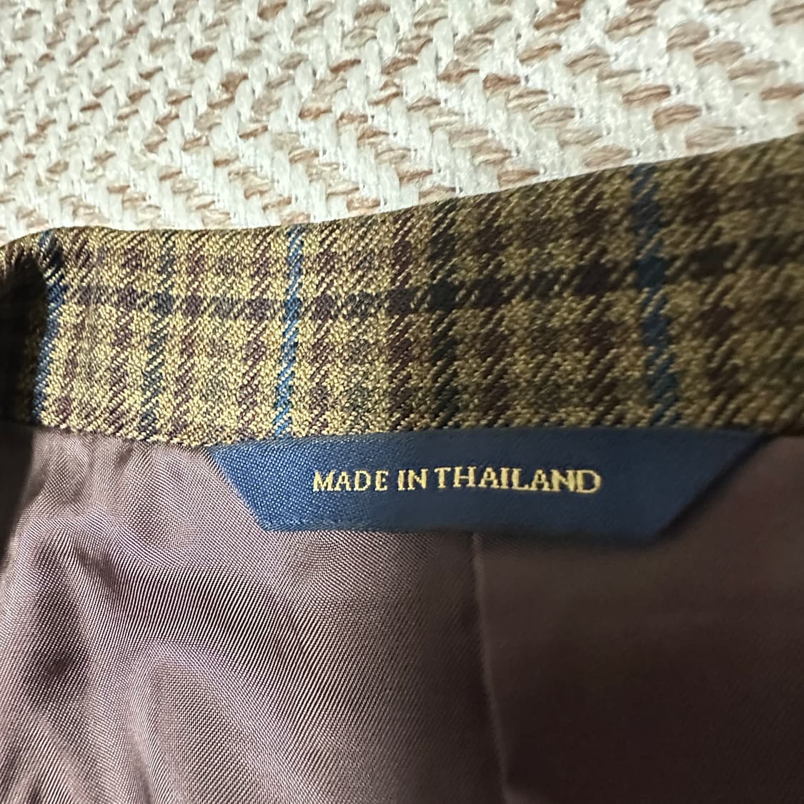 BROOKS BROTHERS wool check blazer 상품이미지3