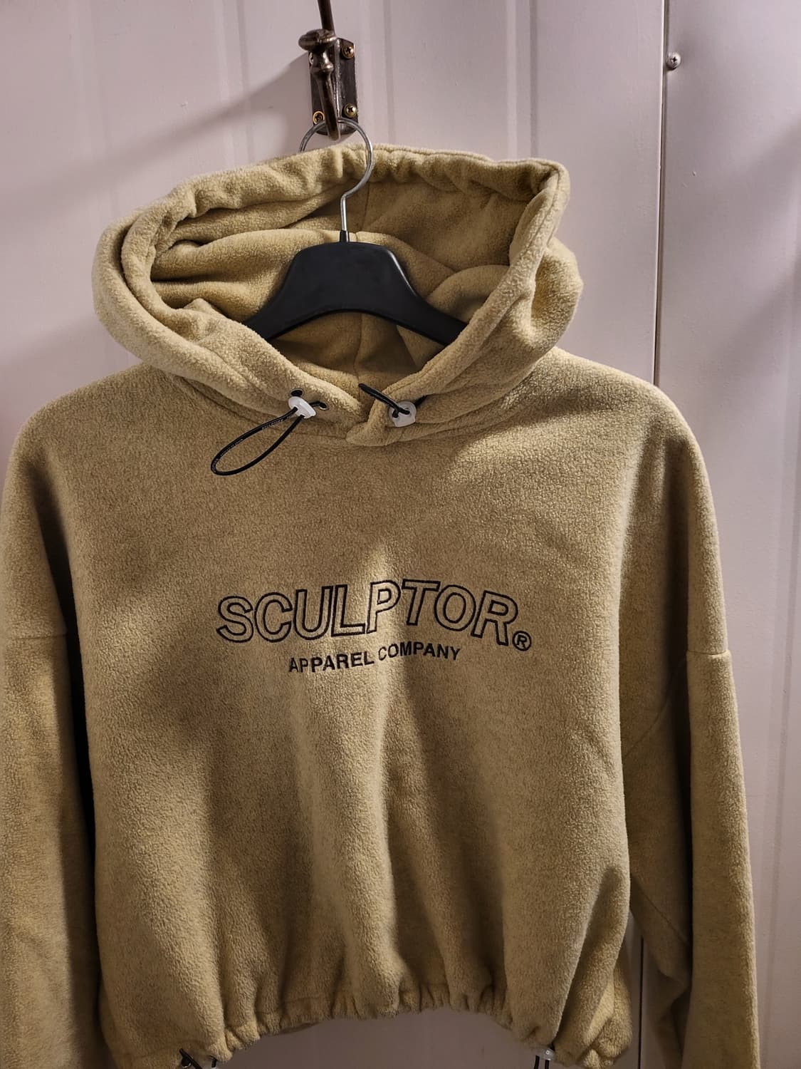 SCULPTOR 스컬프터 크롭 기모 후드티 상품이미지2