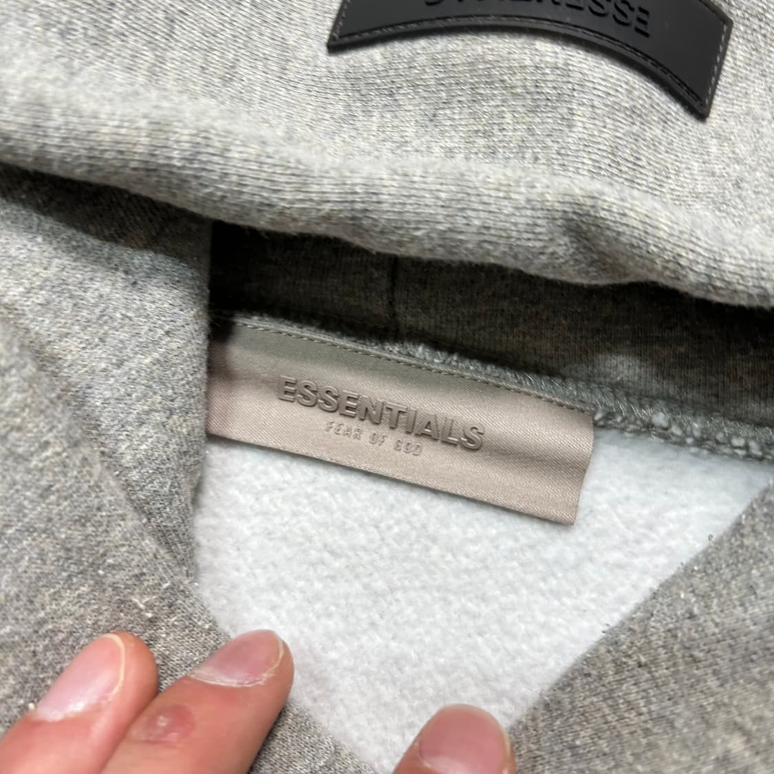 에센셜(Essentials) 피어오브갓 로고 후드티 상품이미지5