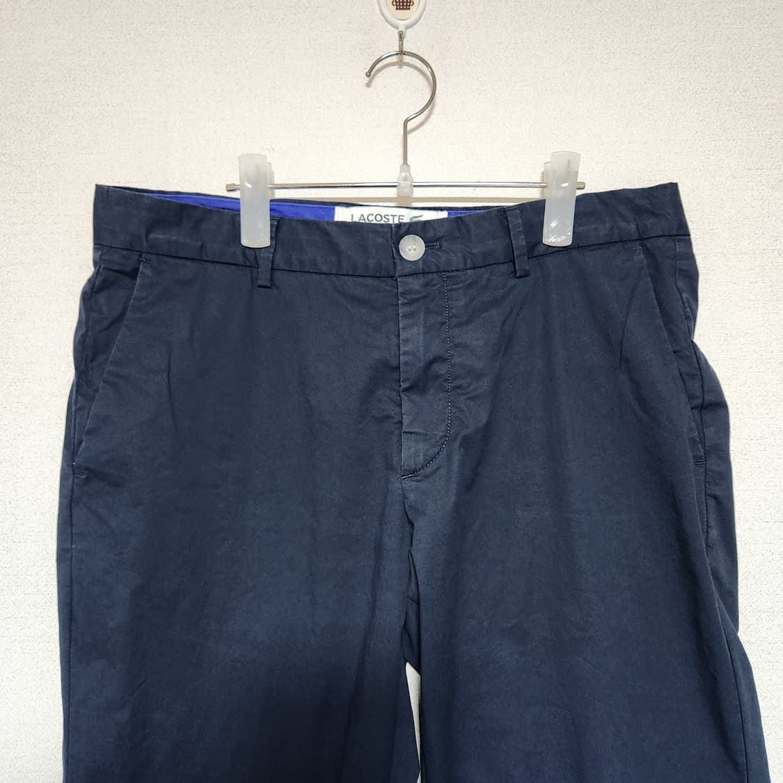 라코스테 슬림 치노 팬츠 남80 상품이미지4