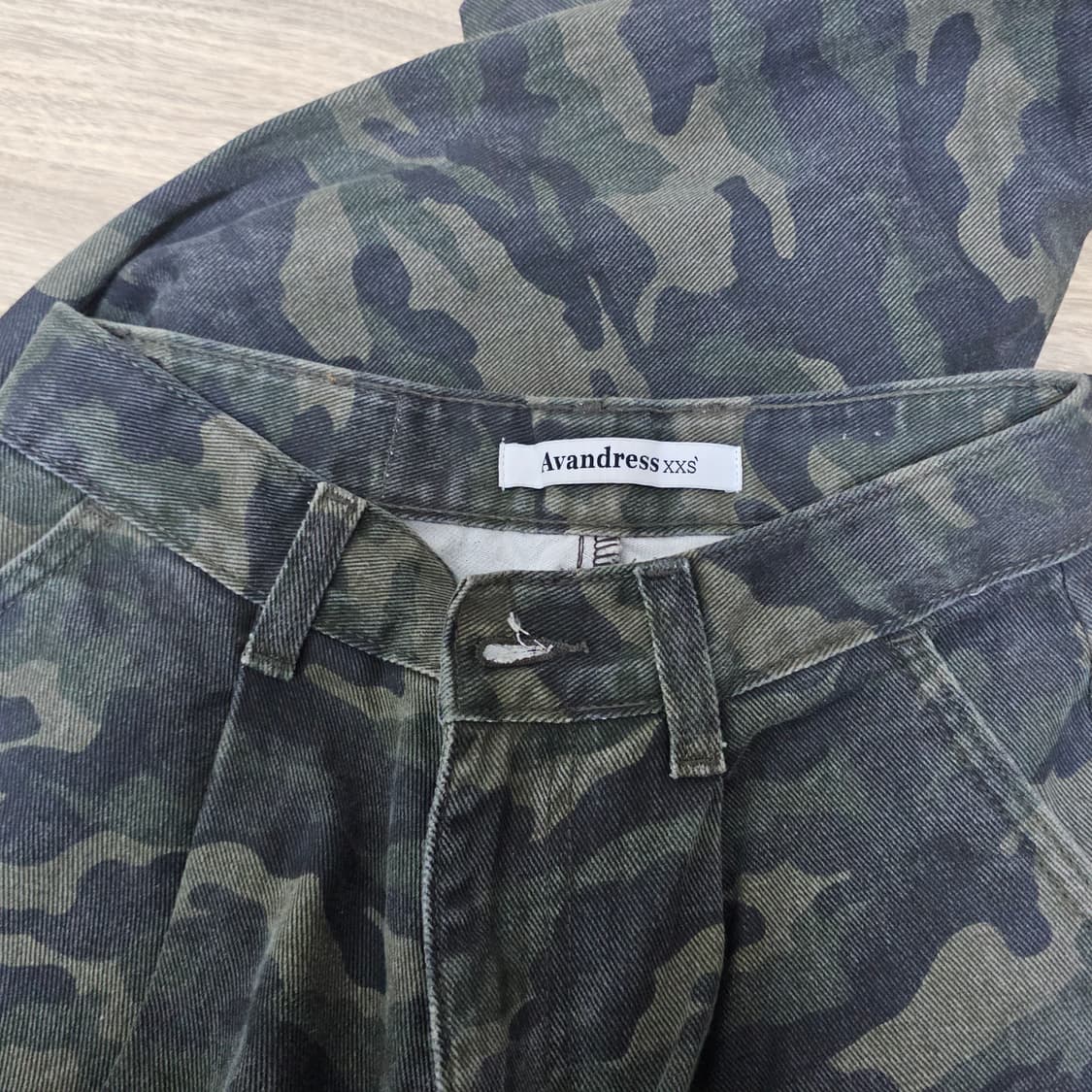 어반드레스 카고 카모 팬츠 xxs 상품이미지2