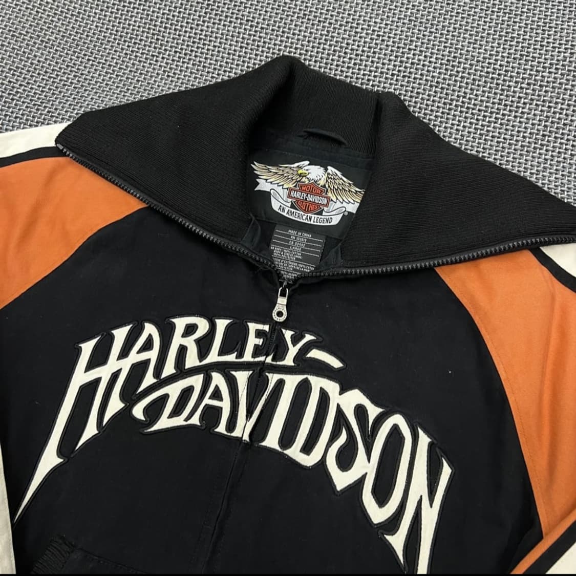 할리데이비슨 니트 카라 자켓 상품이미지2