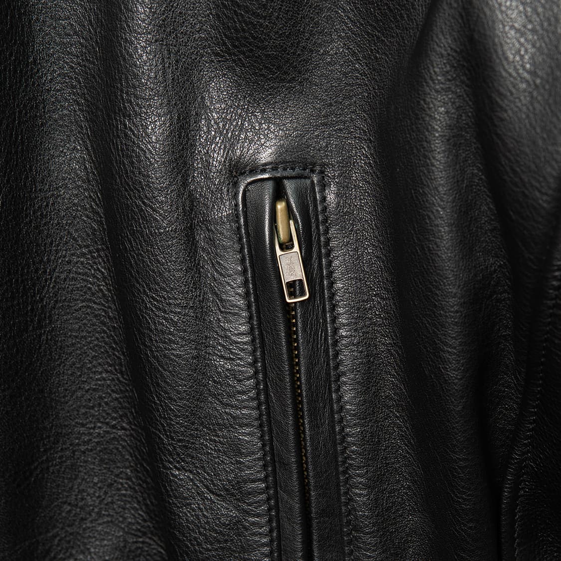 [XL] 90s 할리데이비슨 올레더 바시티 자켓 블랙+오렌지  상품이미지6