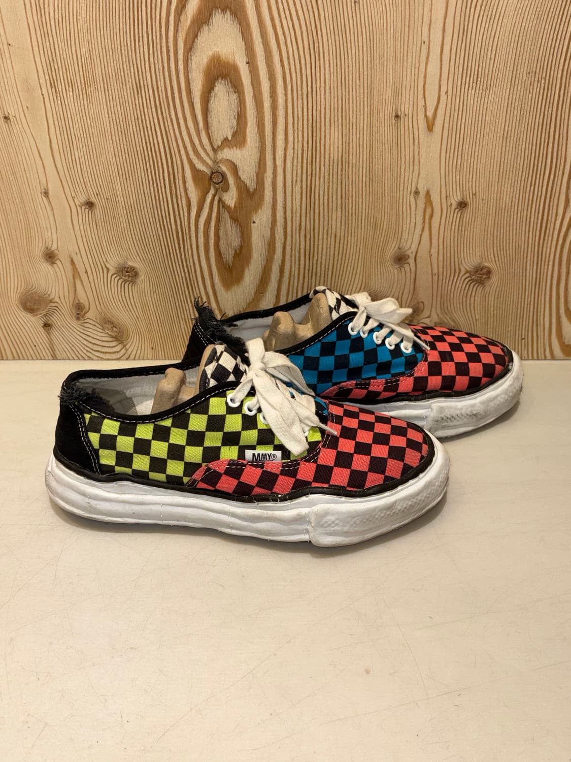 미하라야스히로 체커보드 스니커즈 상품이미지7