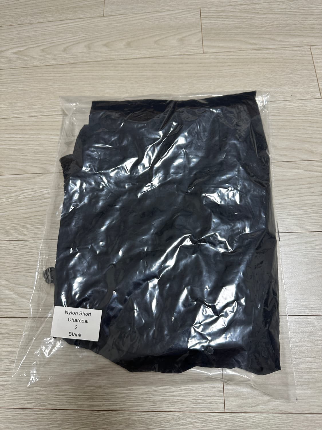 [2]이지 고샤 sh-01 blank 무지 반바지 쇼츠 블랙 상품이미지2