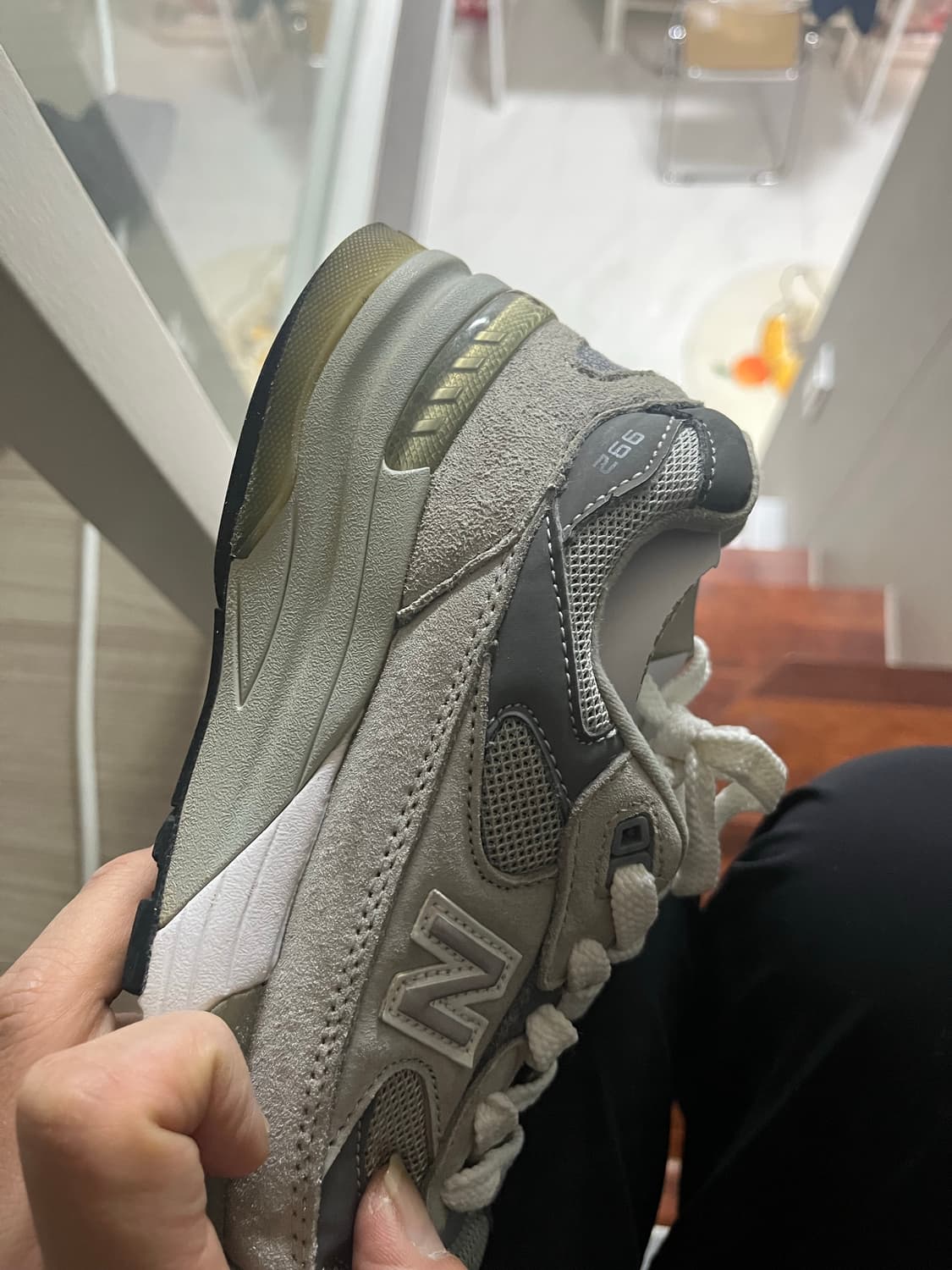 뉴발란스 992 Made in USA core grey 250 상품이미지1