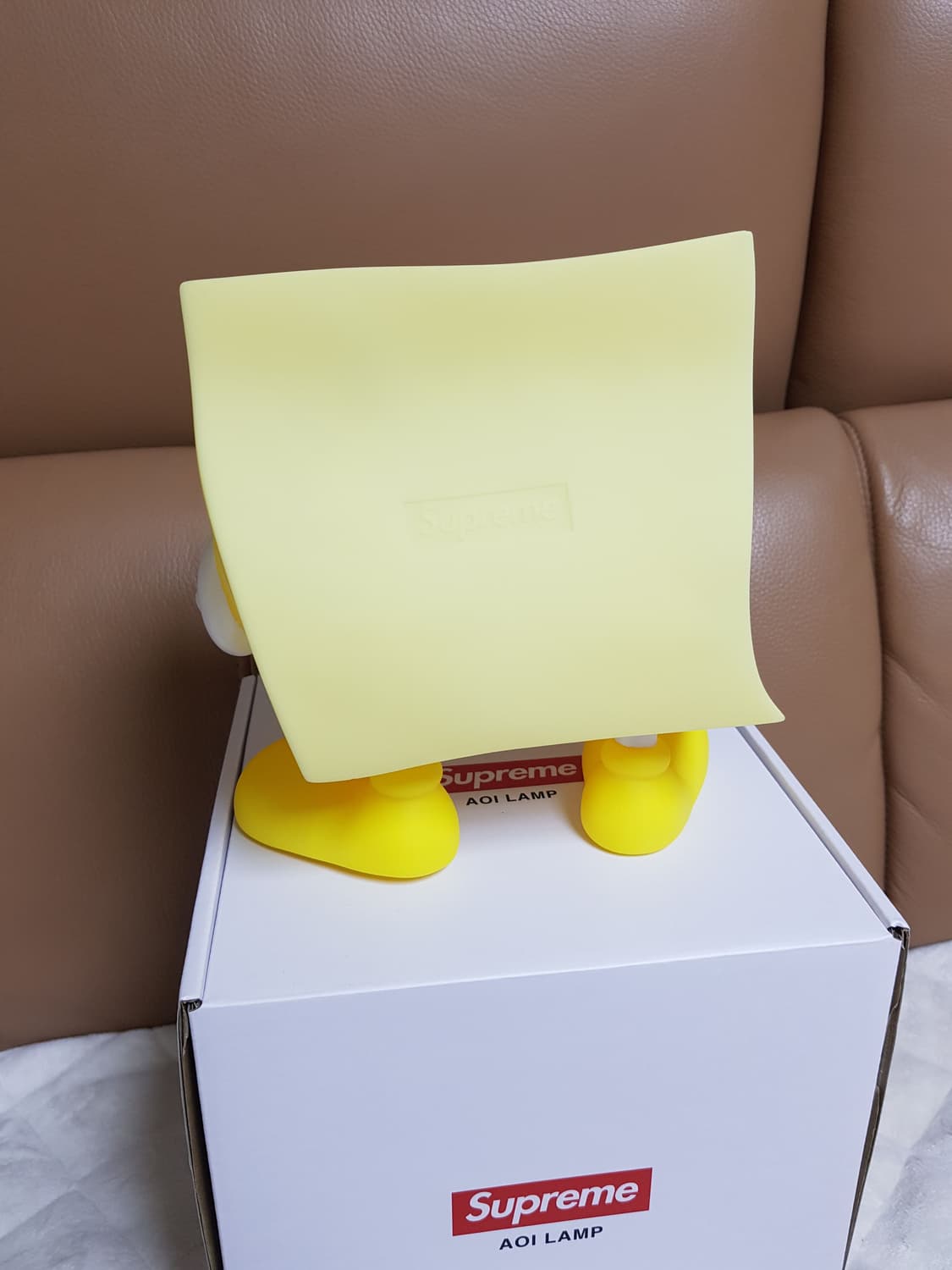 슈프림 스티키 노트 몰디드 램프 옐로우 22SS 상품이미지3
