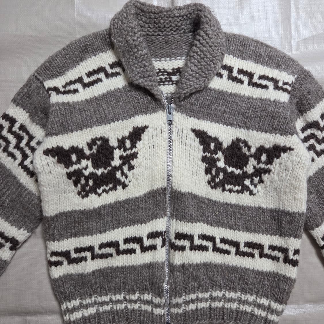 캐나다 코위찬 썬더버드 집업 스웨터 상품이미지3