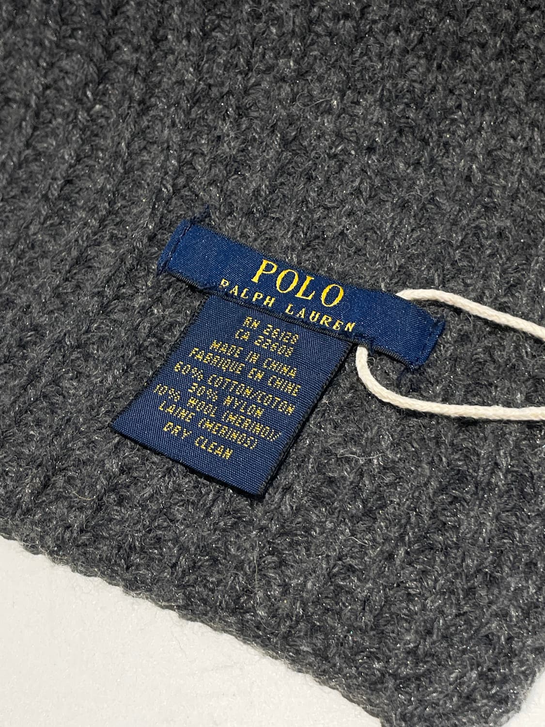 폴로 랄프로렌 베어 리브 니트 목도리 A1539 상품이미지6