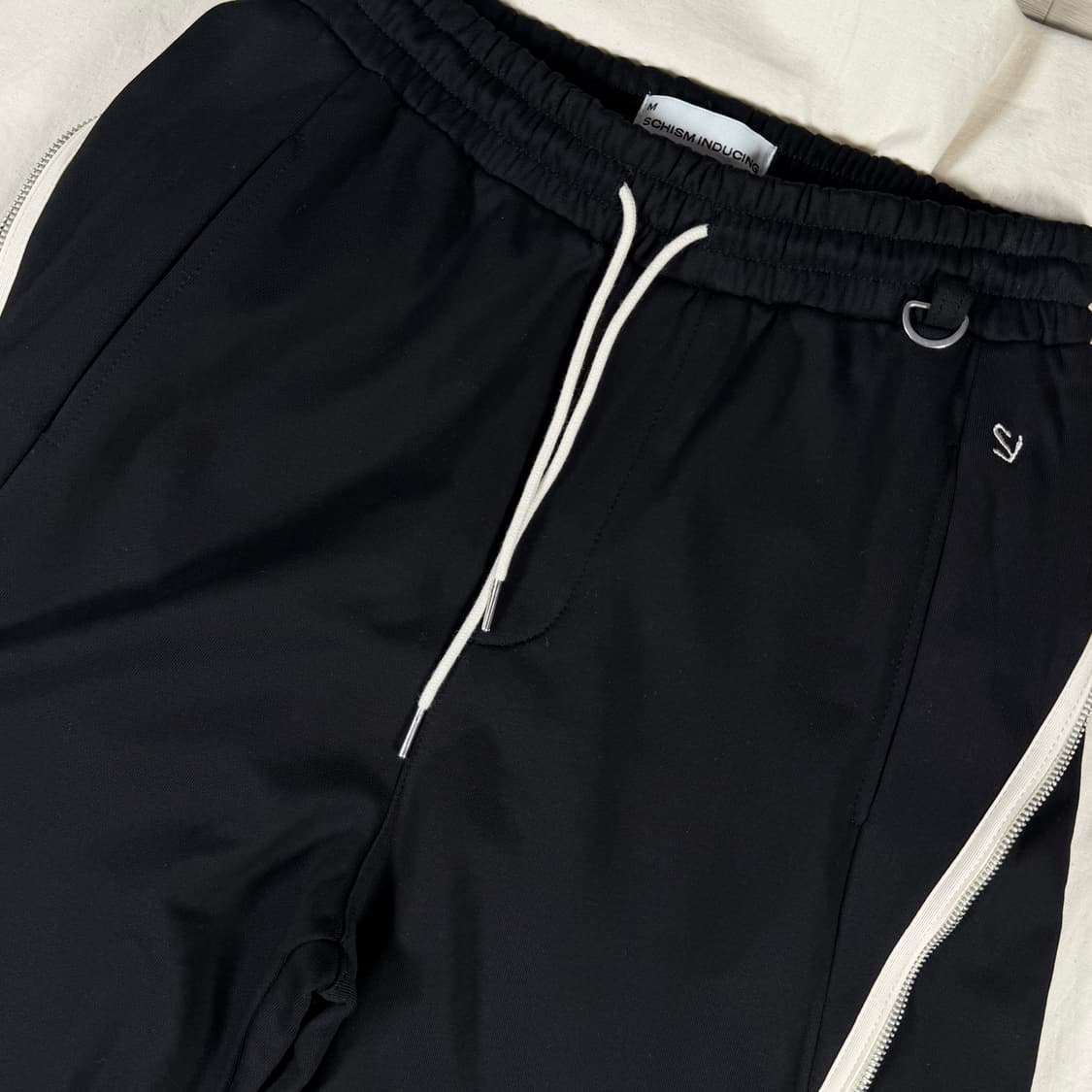 스키즘인듀싱 Curved Zipper 조거 팬츠 트레이닝 바지 상품이미지3