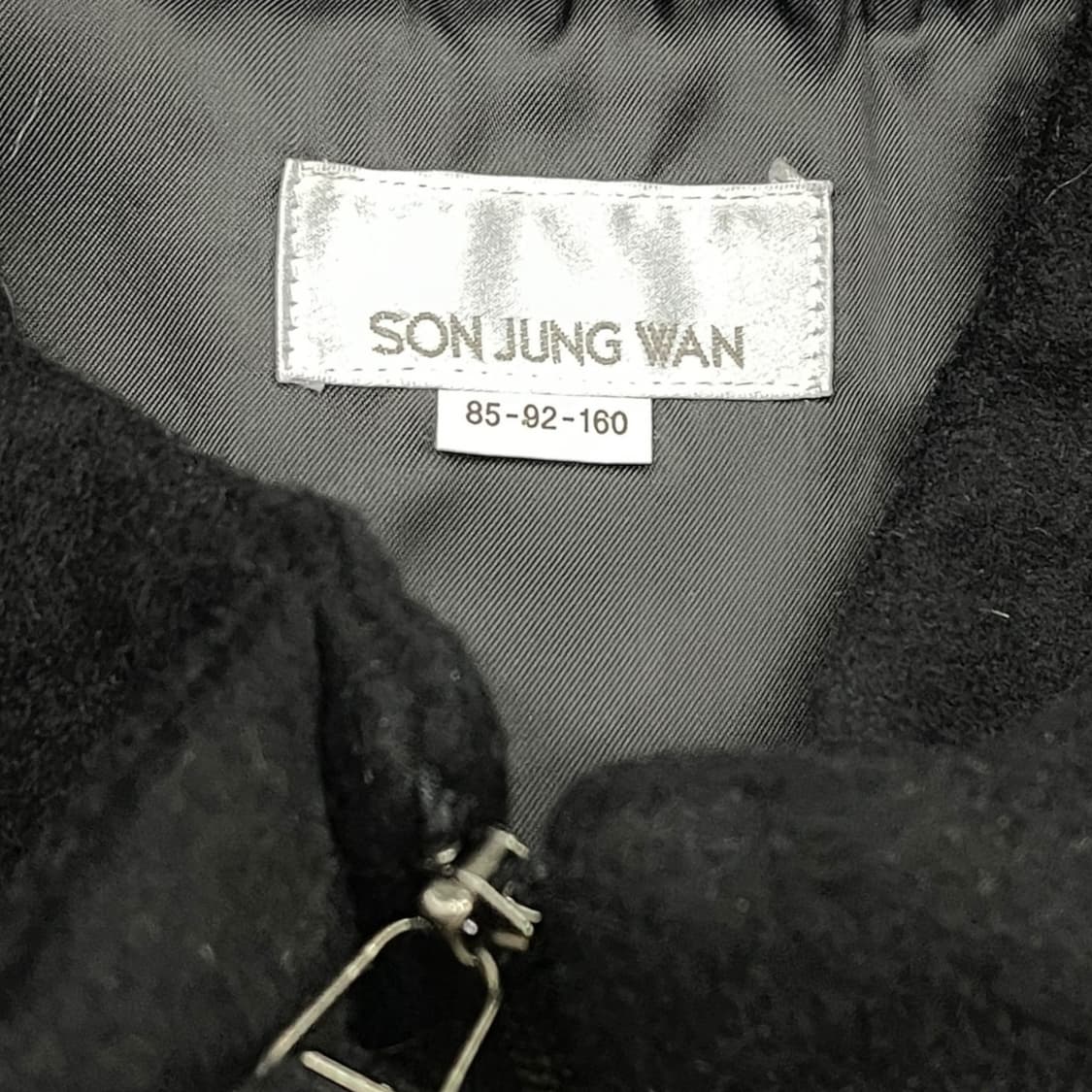 손정완 후드 케이프 코트 상품이미지6