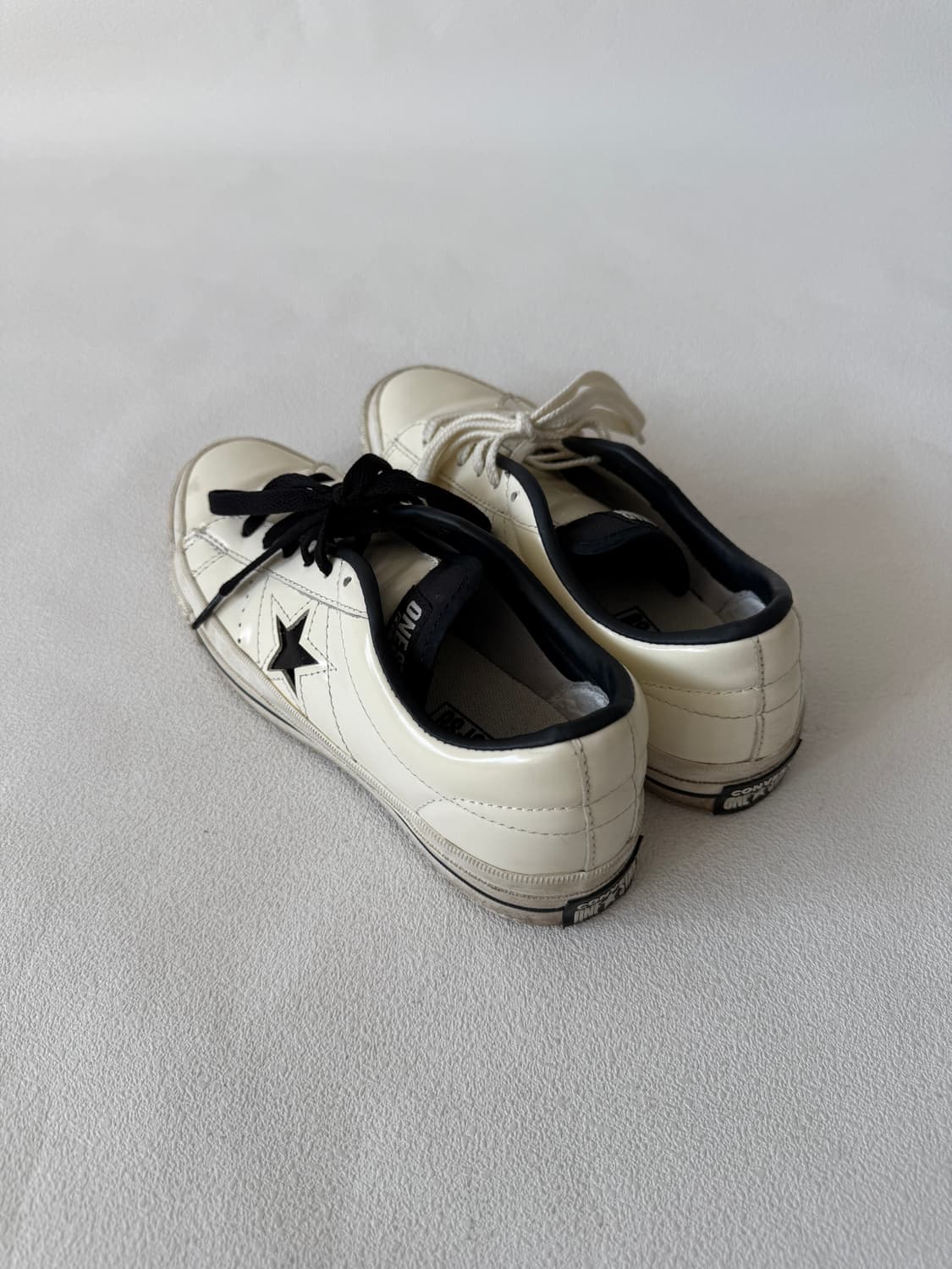 [240]컨버스(CONVERSE)원스타 아이보리(원하는 끈 색 맞춰드림) 상품이미지5