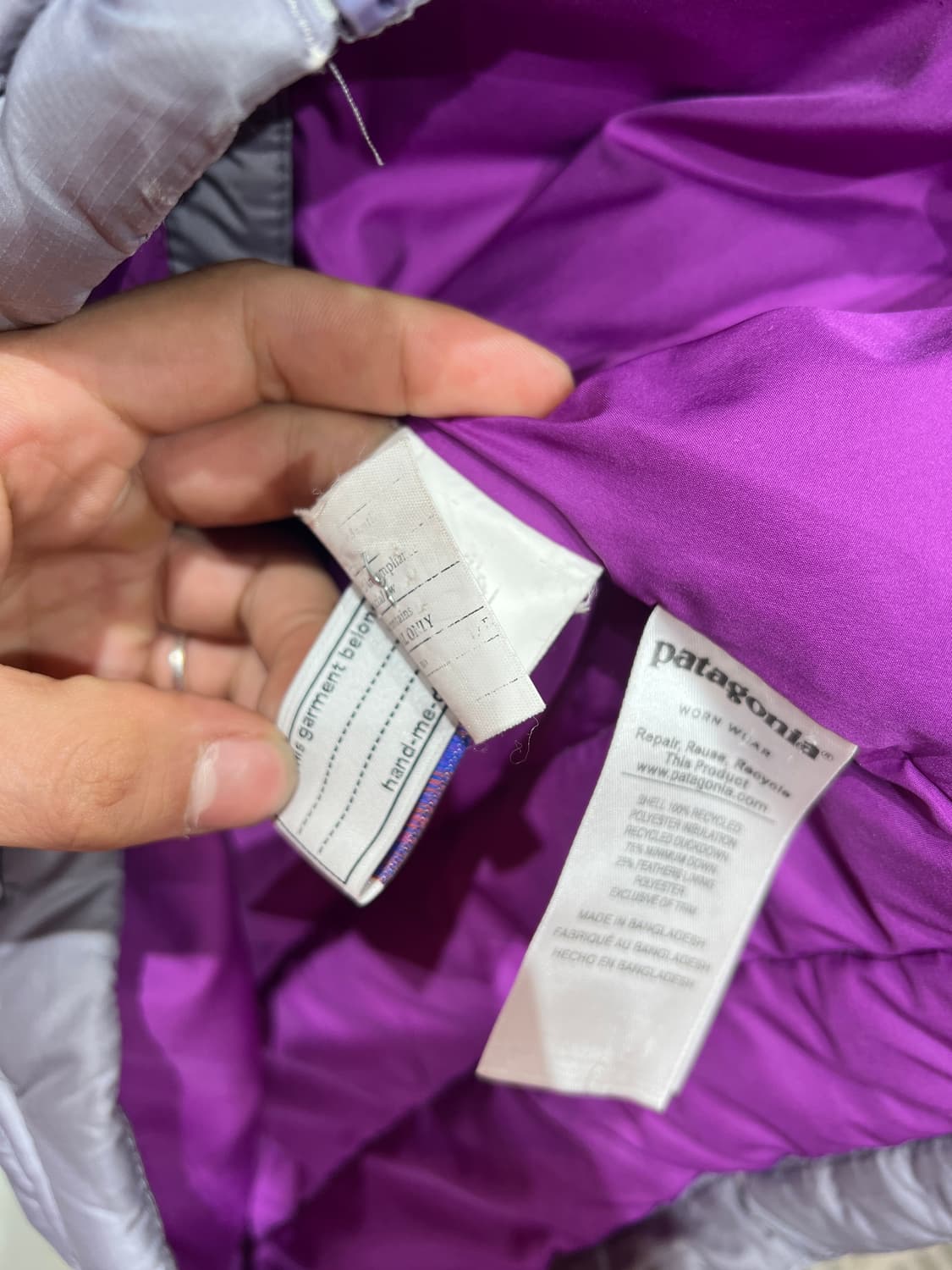 파타고니아 키즈 경량 패딩 상품이미지4