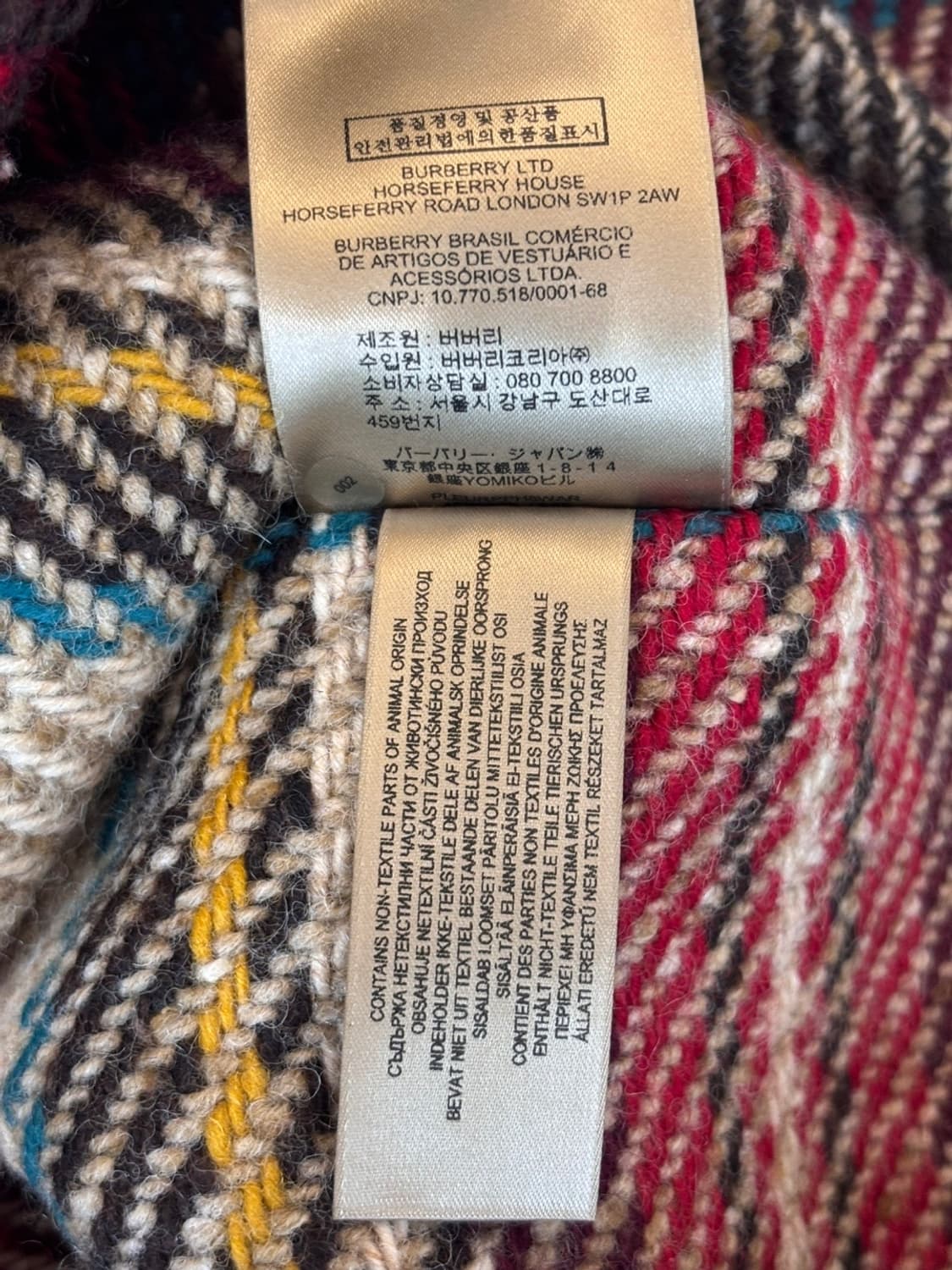 Vintage Burberry Wool Cape Coat 상품이미지10