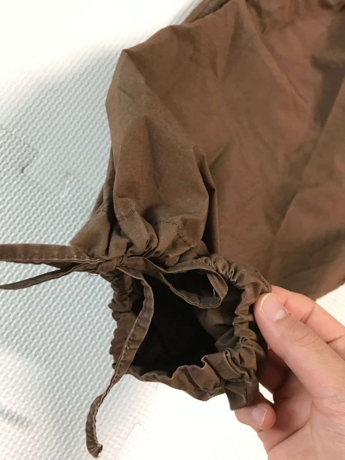 H&M 빈티지 스트링 코튼 7부PT 상품이미지4