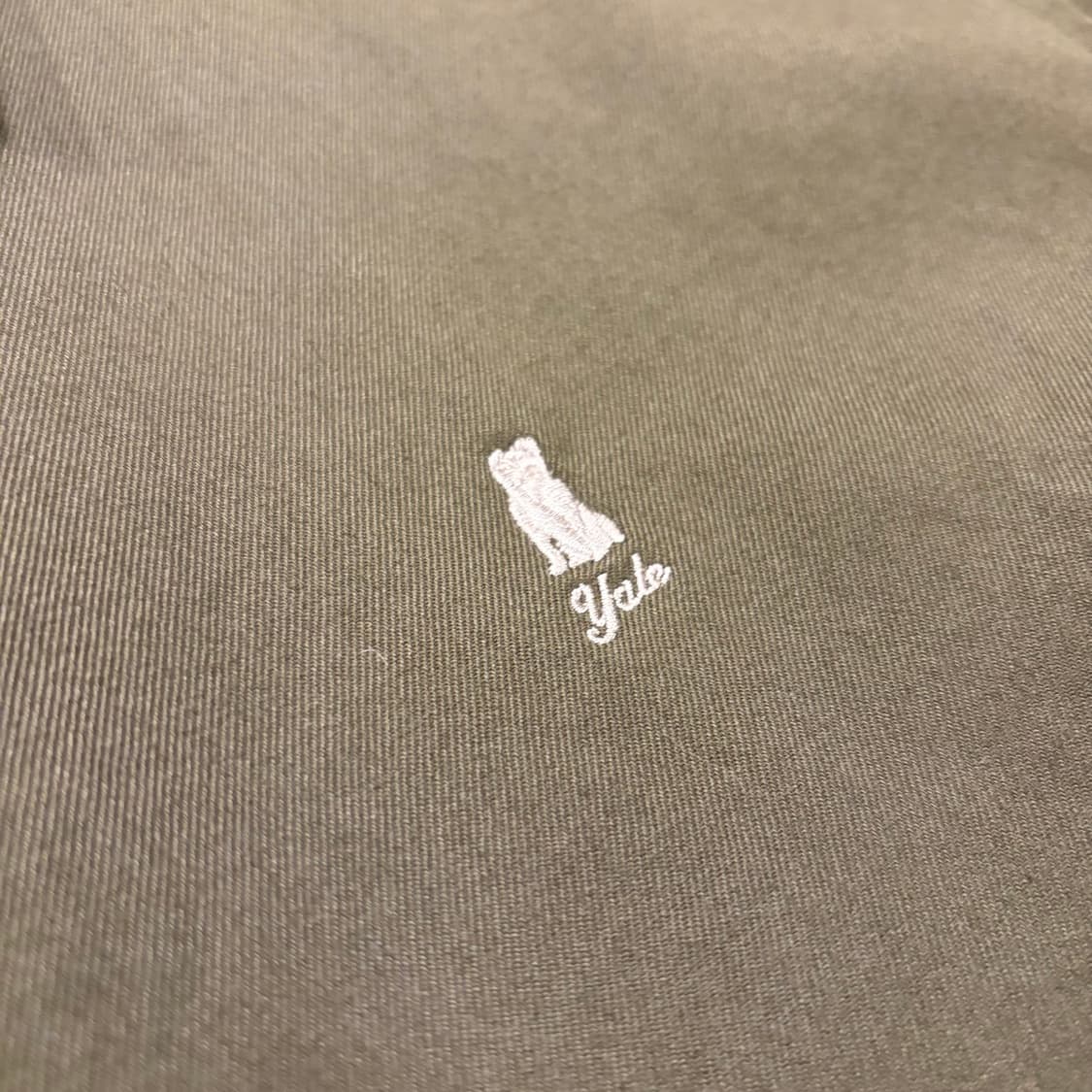 [L] YALE 예일 카키색 봄버 자켓 B980 상품이미지4