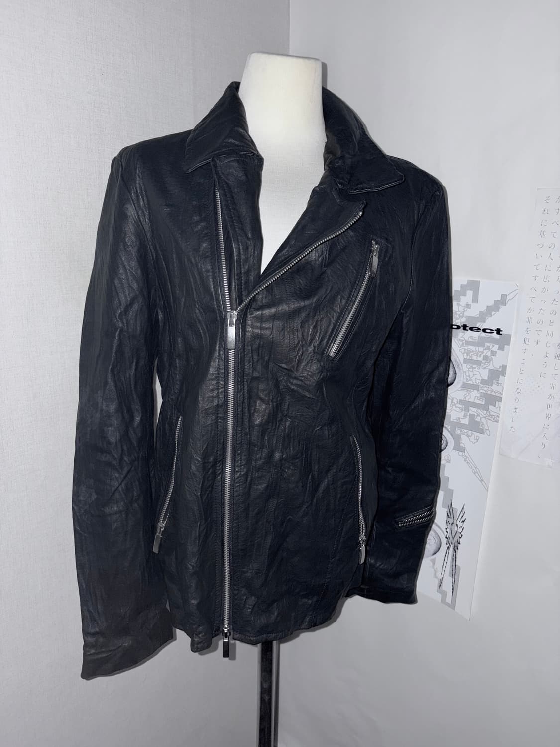JACK ROSE Leather jacket 상품이미지1
