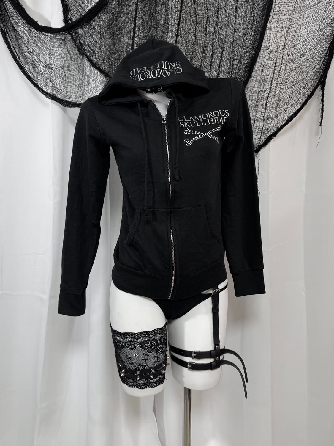 punk cubic hood zip up 상품이미지4