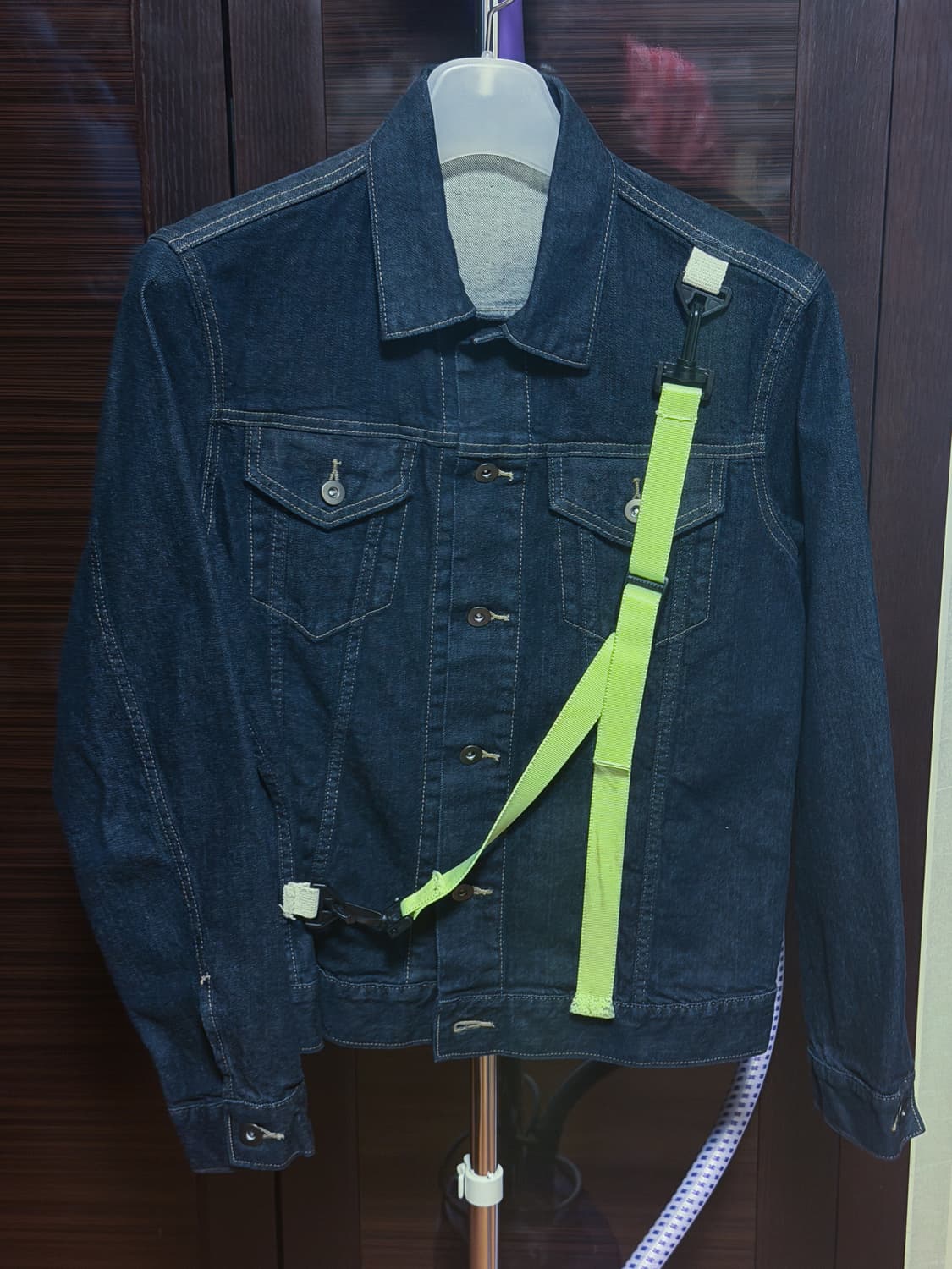 [실측참고]유니클로 데님자켓 리폼 상품이미지1