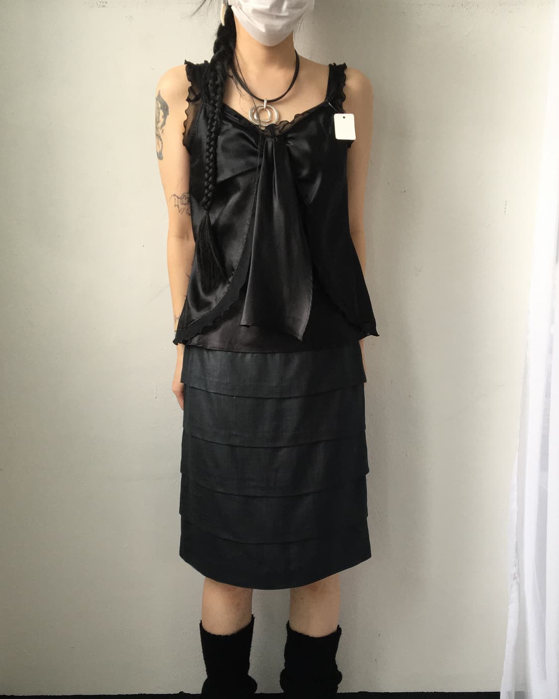 Glossy sleeveless 상품이미지1