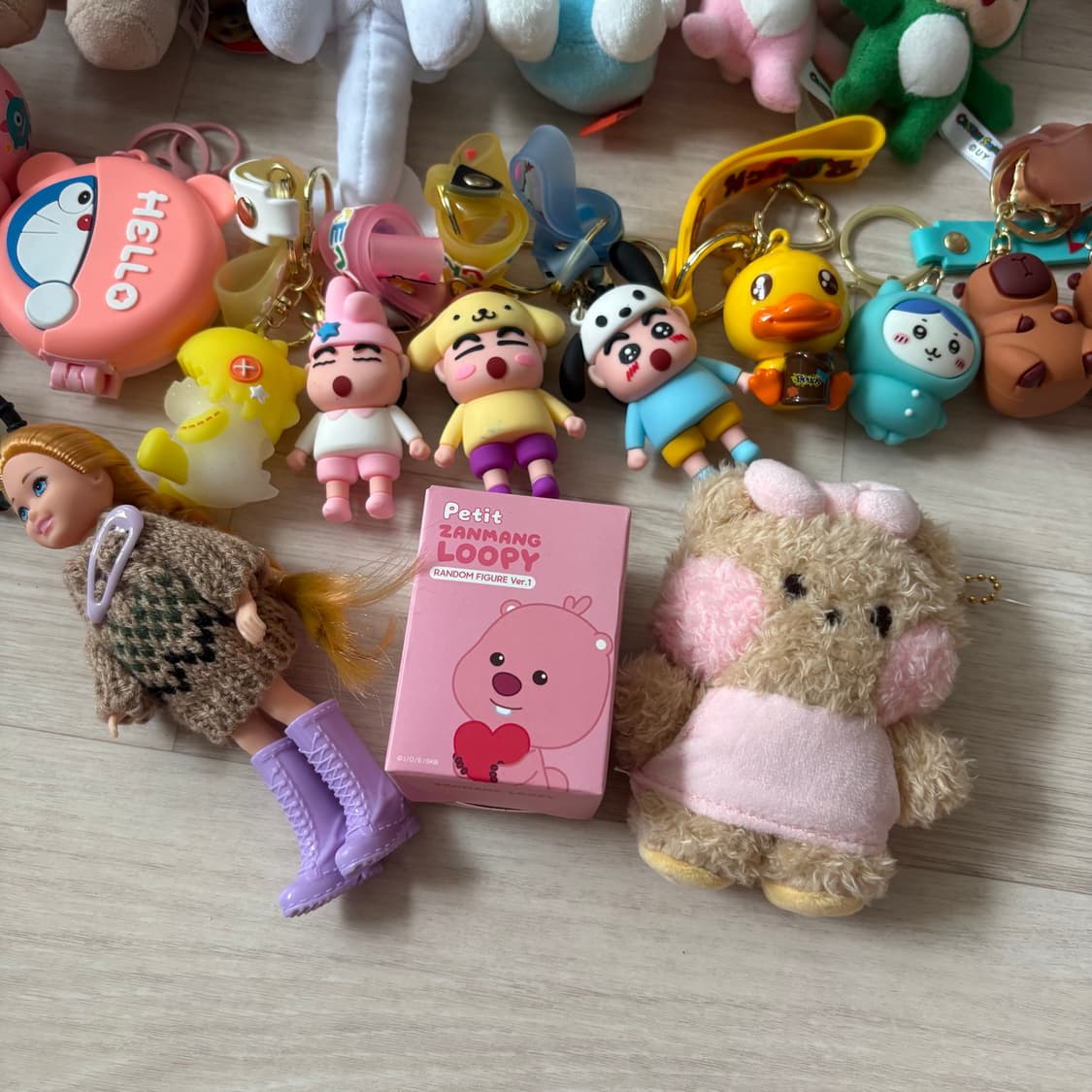 인형 짱구 미피 피규어 키링 (새상품) 상품이미지5