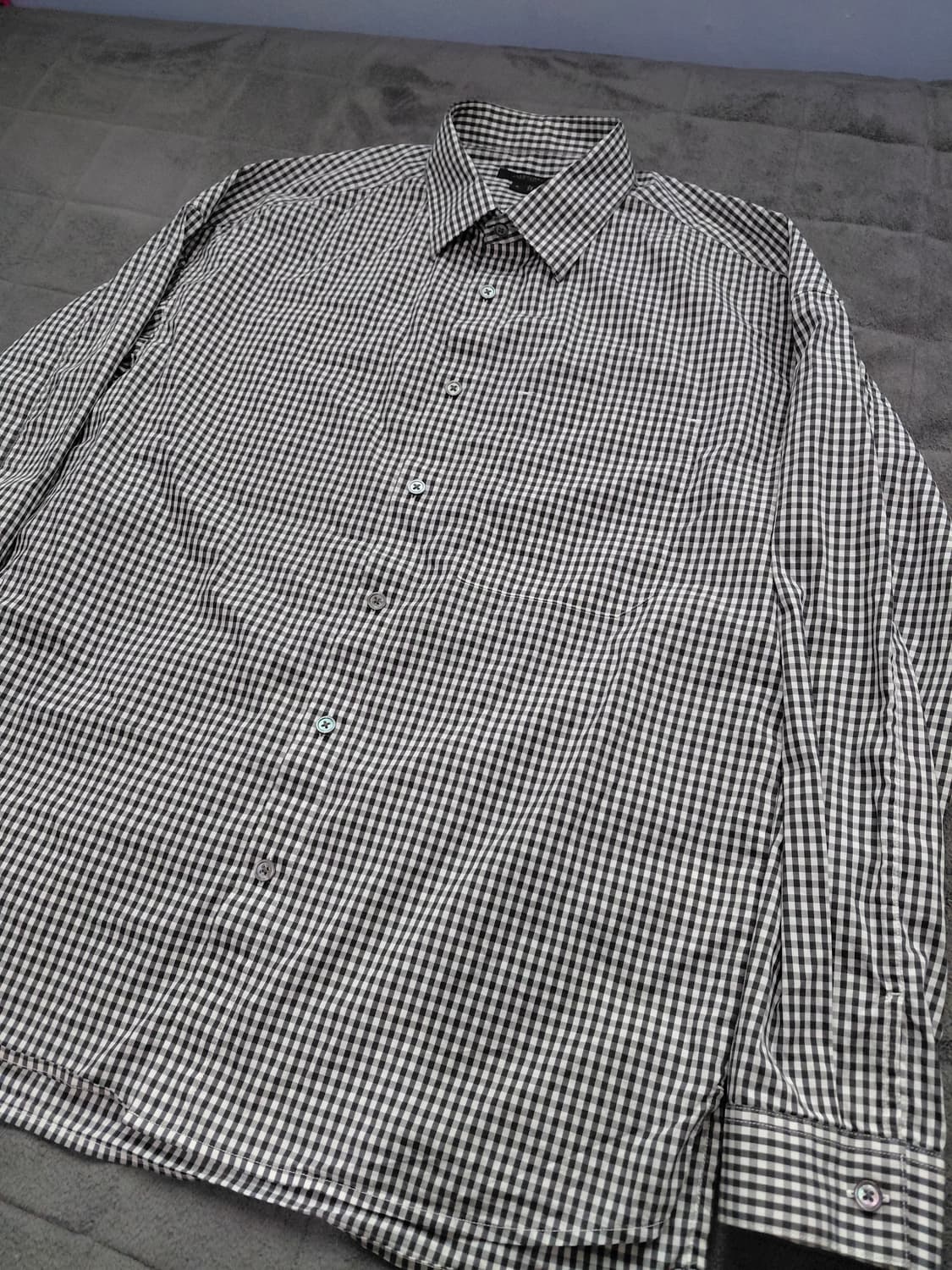 질스튜어트 뉴욕 체크셔츠 M 상품이미지2