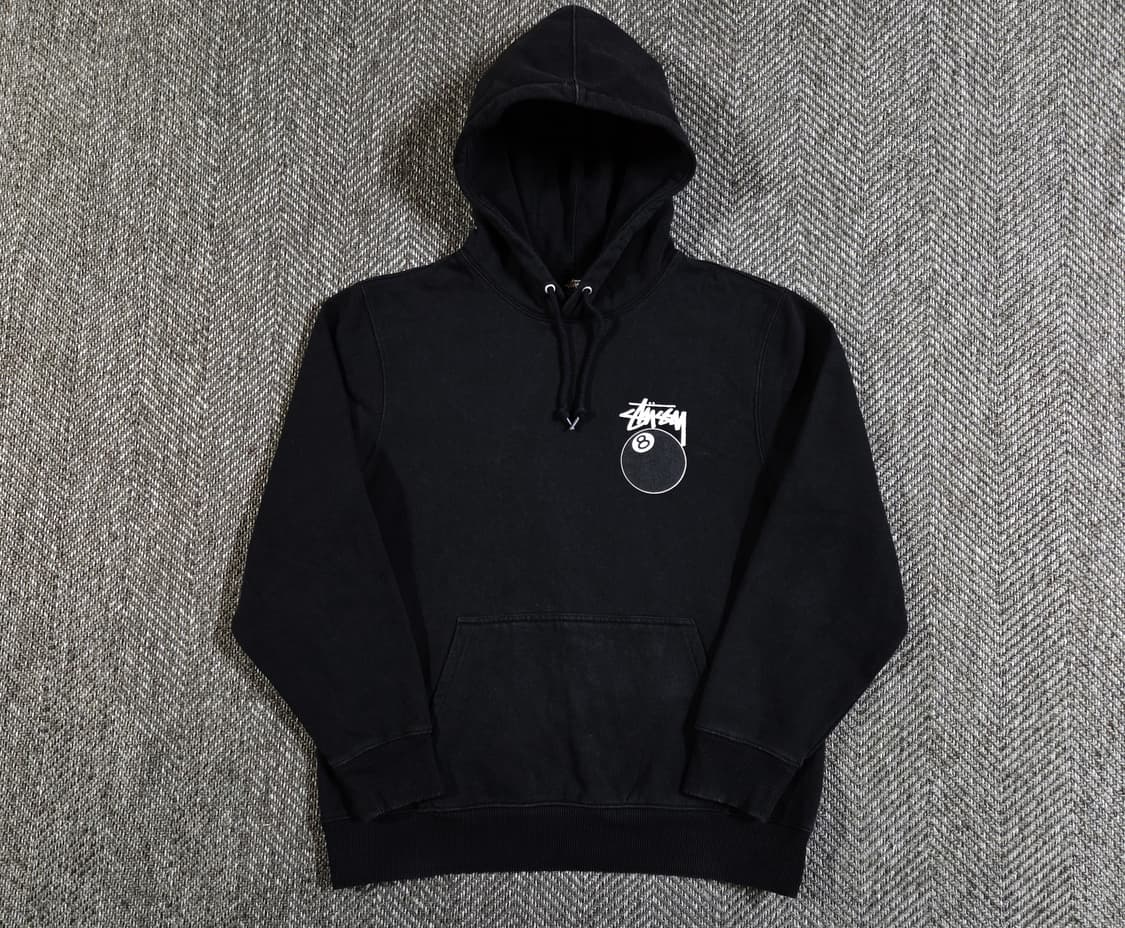 스투시 Stussy 8볼 로고 후드티 상품이미지2