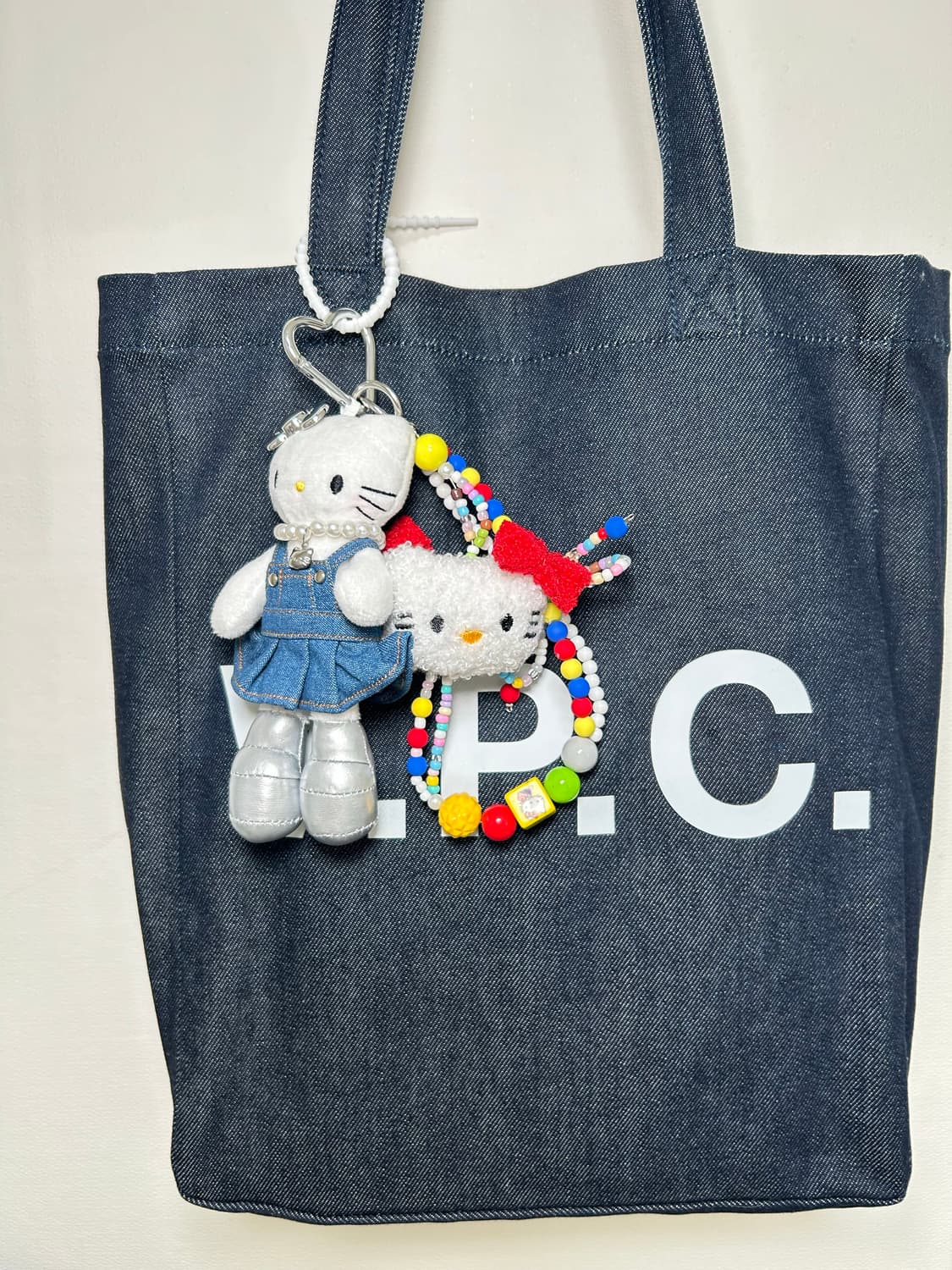  (24)롱다리키티 커스텀키링-데님원피스👗 상품이미지6