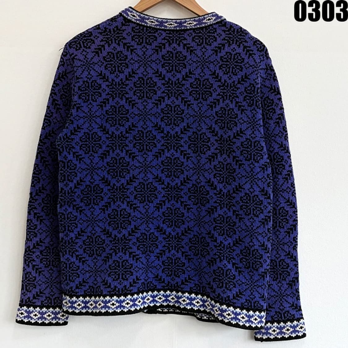 엘엘빈 L.L.Bean 우먼스 코튼 니트 가디건 M 0303 상품이미지9