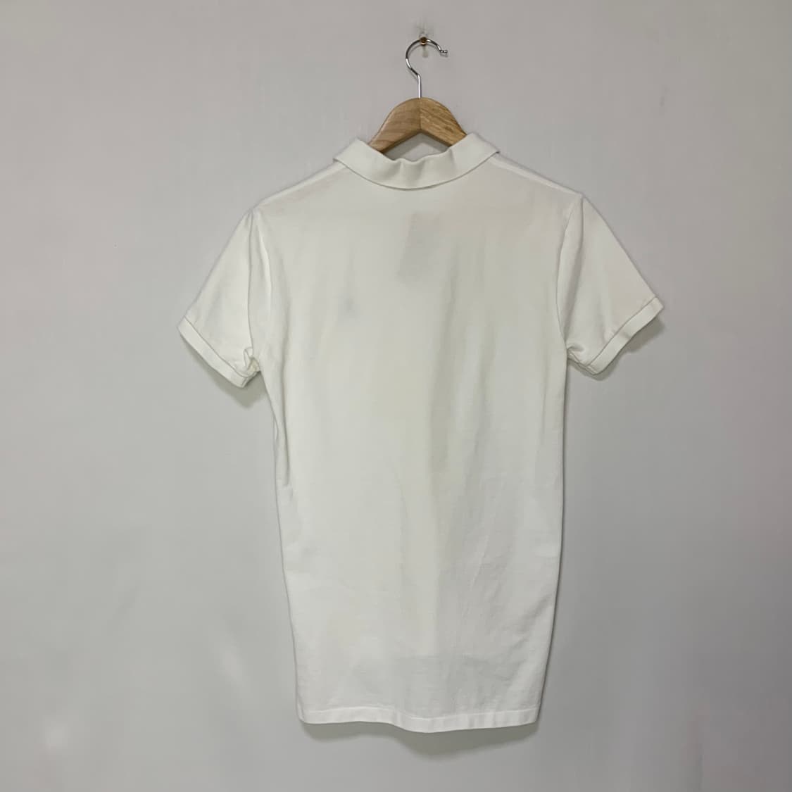 폴로 랄프로렌 커스텀핏 반팔 카라 티셔츠 아이보리 S 남녀공용 상품이미지6