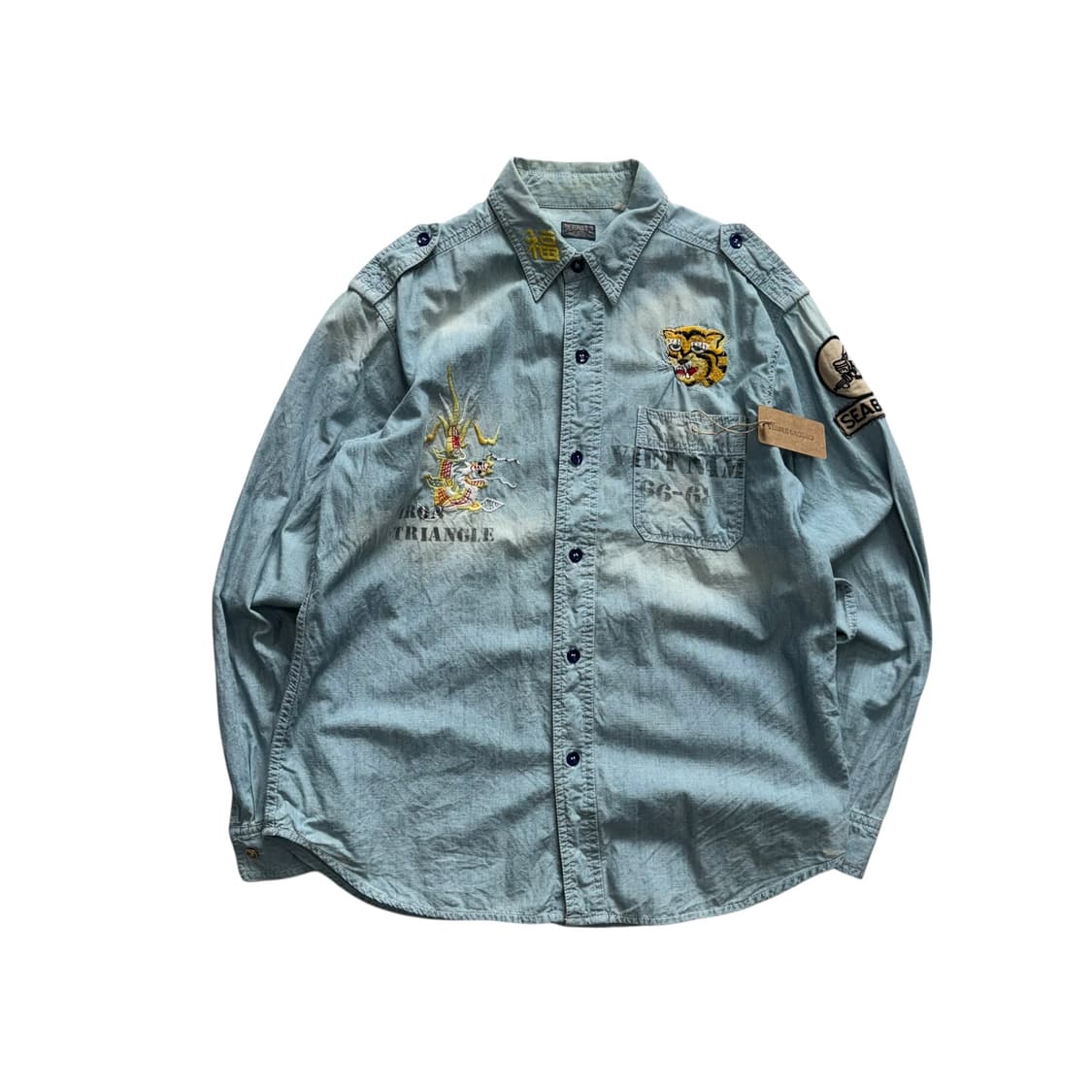 [100] 토요엔터프라이즈 수베니어 샴브레이 셔츠 상품이미지1