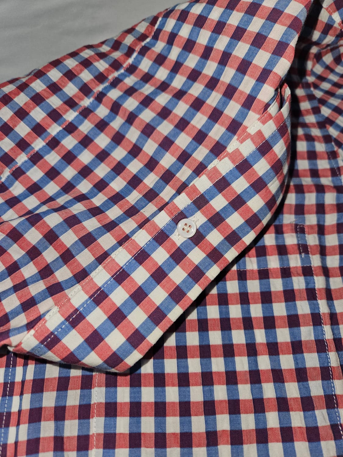 WOOYOUNGMI 솔리드옴므 우영미 체크 셔츠 상품이미지4