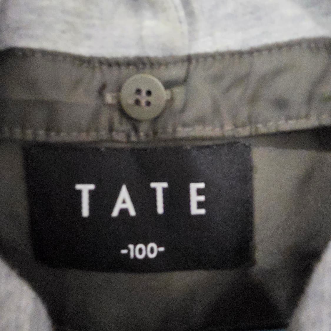 TATE 후드 MA-1 봄버 자켓 카키색 100 상품이미지5
