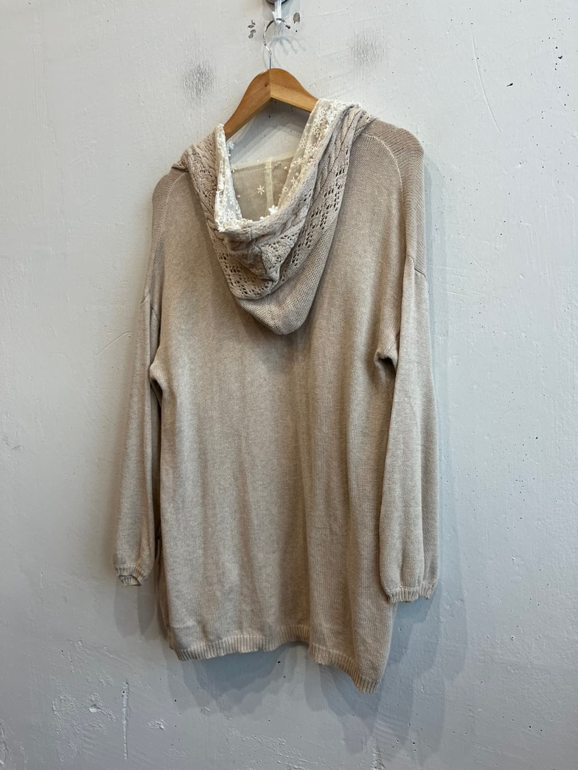 어스뮤직 JPN 모리 논버튼 가디건  상품이미지2