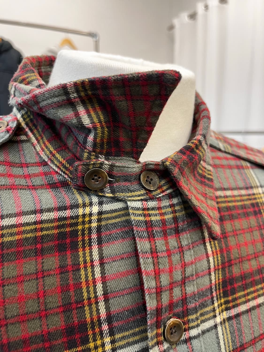 폴로 랄프 로렌 플란넬 체크 셔츠 상품이미지4