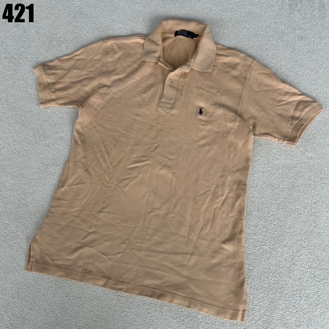 폴로 반팔 카라티 베이지  상품이미지1