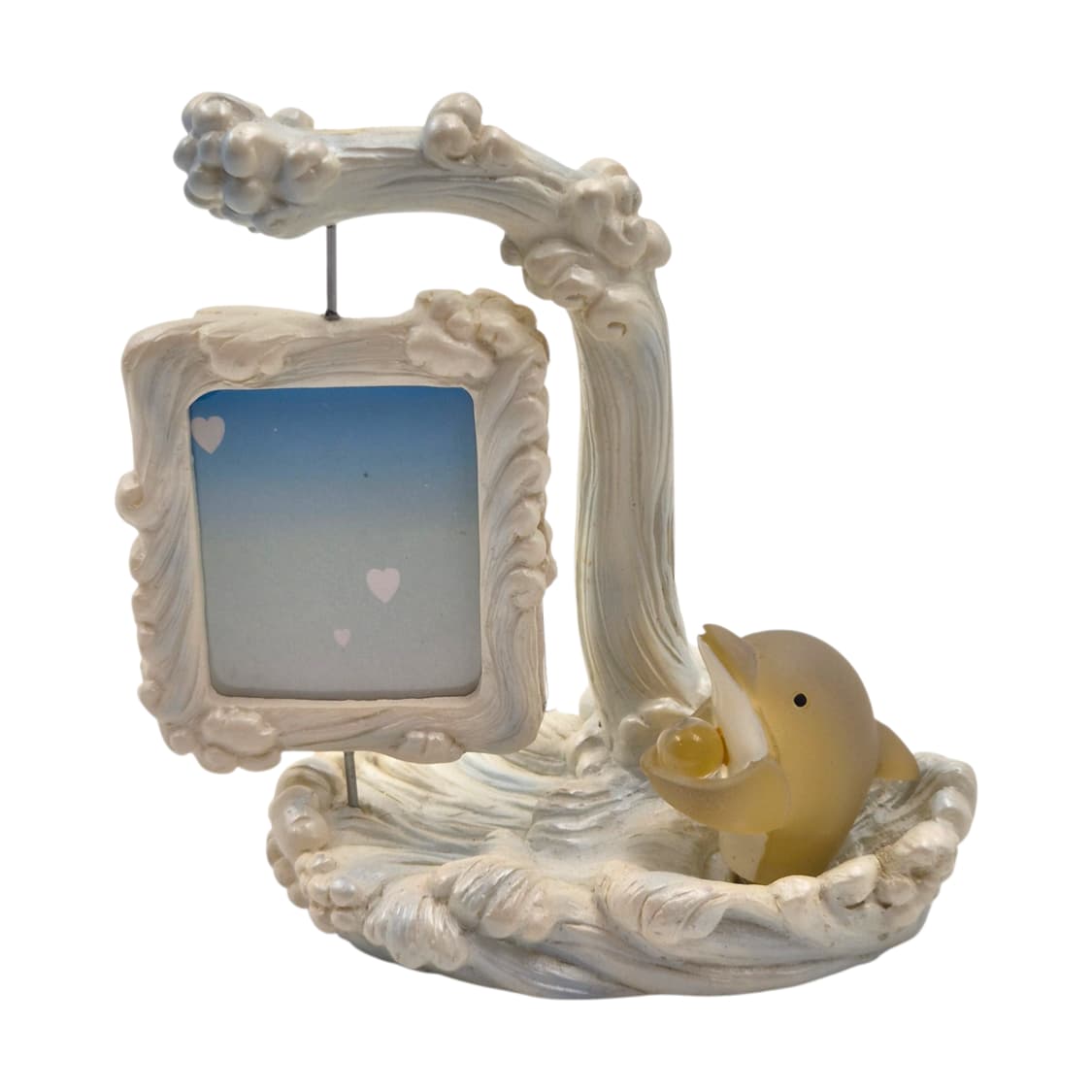 90s 레트로 산호 흔들 돌고래 회전 액자 상품이미지1