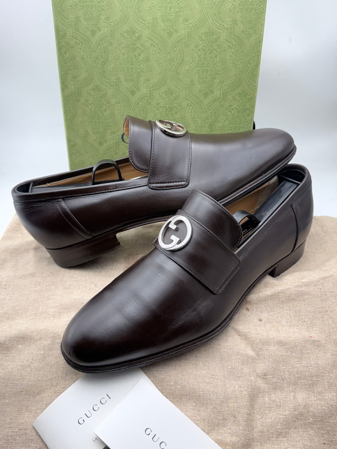 정품)구찌구두255 상품이미지5