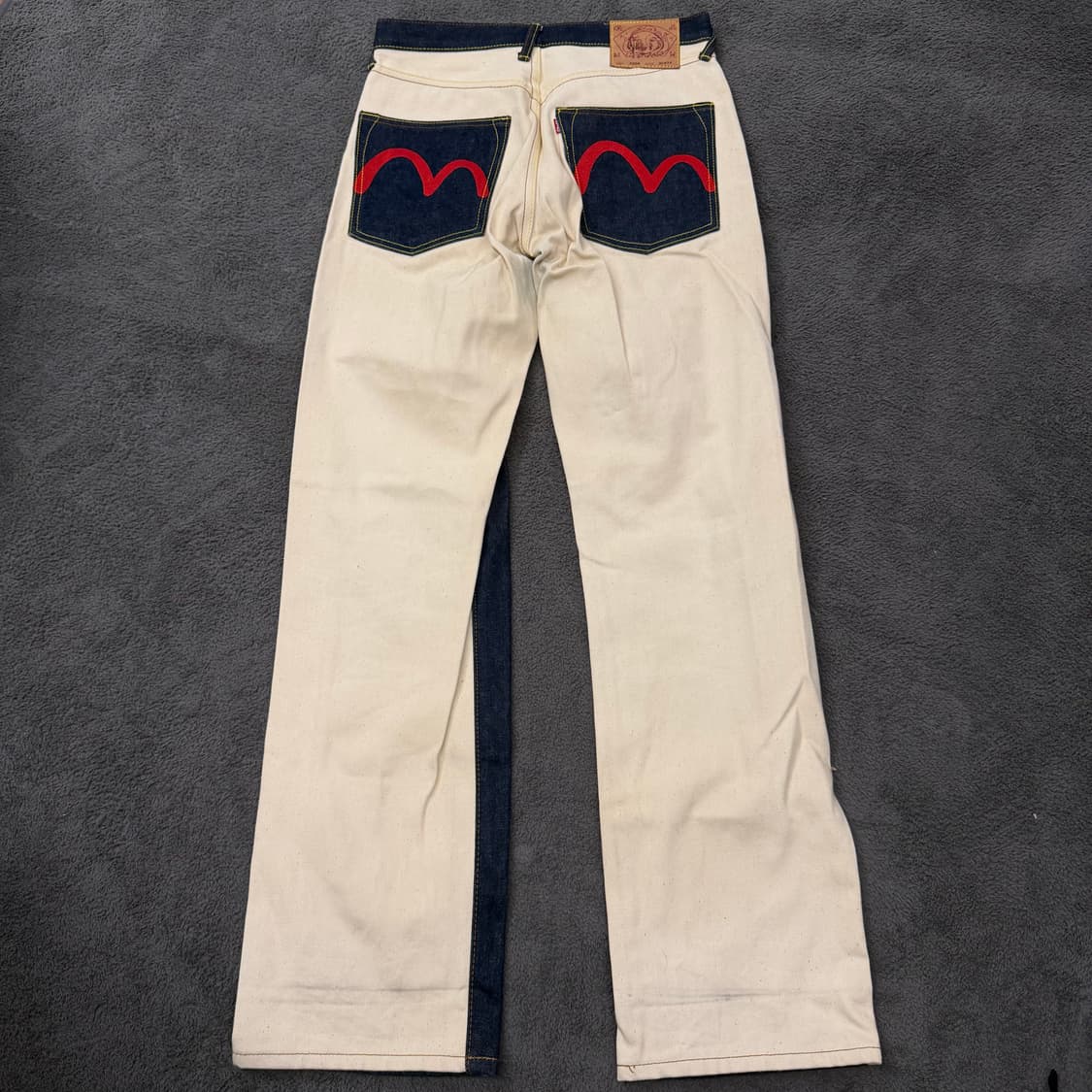 [ 정품/30 ] 에비수 빈티지 빅로고 데님 청바지 상품이미지2