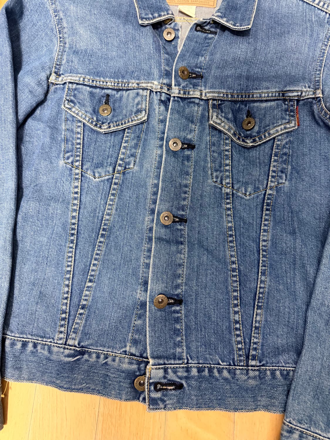 에드윈 90‘s 재팬 빈티지 데님자켓 청자켓 🏃M 상품이미지4
