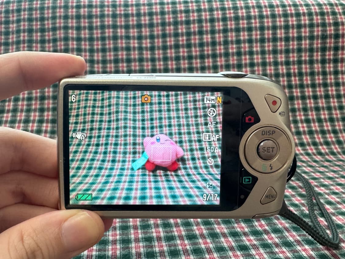 카시오 엑슬림 ex-z2300 아일릿 모카 빈티지 디카🪄✨Casio E 상품이미지5