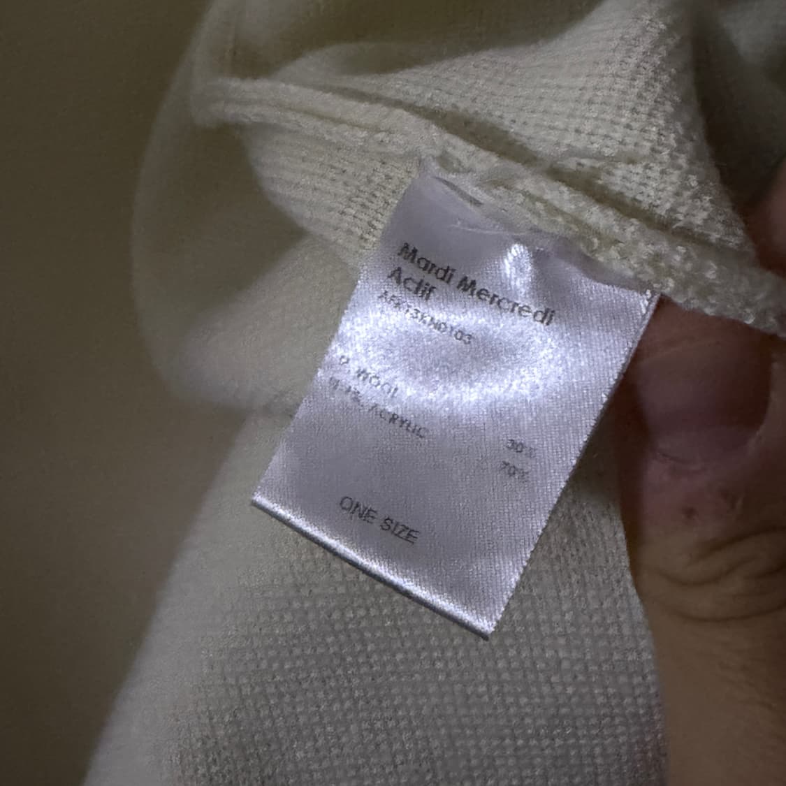 마르디 메크르디 클레식 니트 자켓 (프리) 상품이미지8