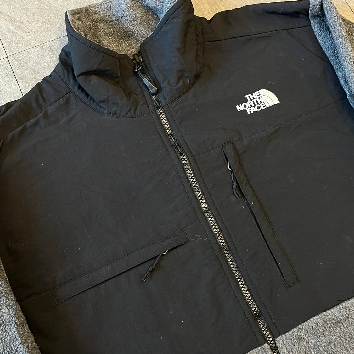 노스페이스 정품 데날리 플리스 그레이 자켓 상품이미지5