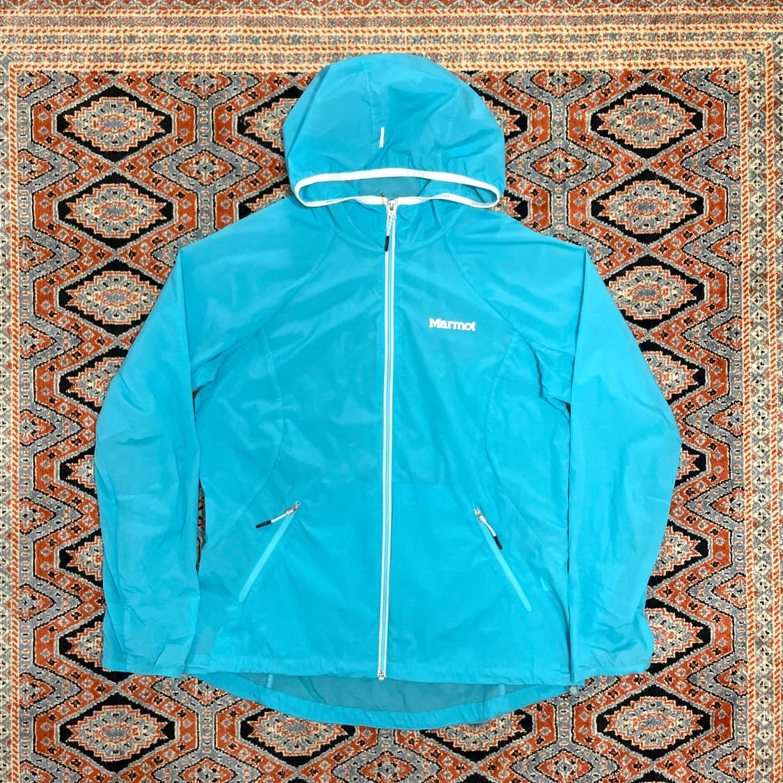 마모트 스카이블루 경량 바람막이 자켓 여성L 상품이미지1