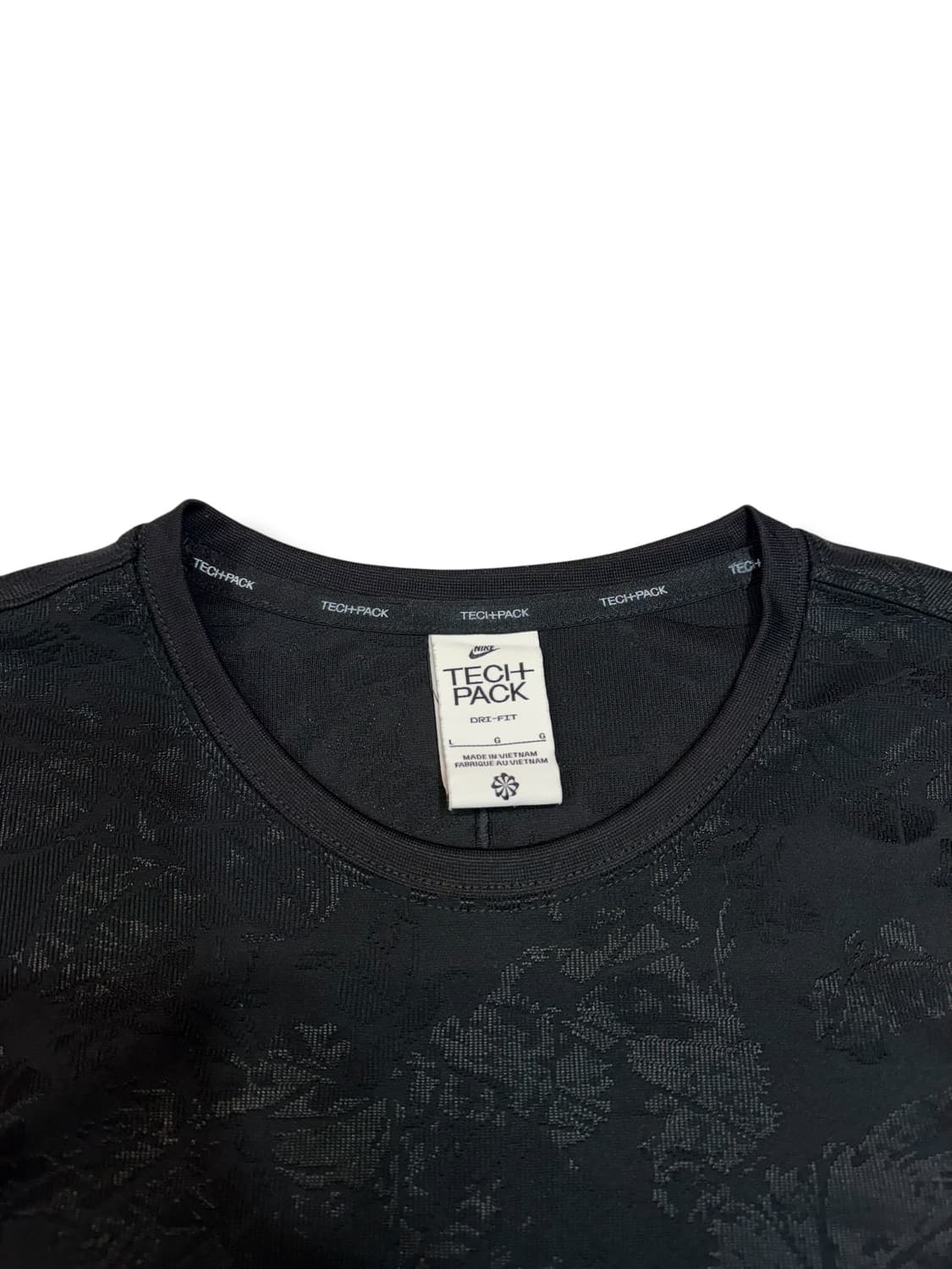 나이키 드라이핏 테크팩 플로럴 티셔츠 (L)  상품이미지4