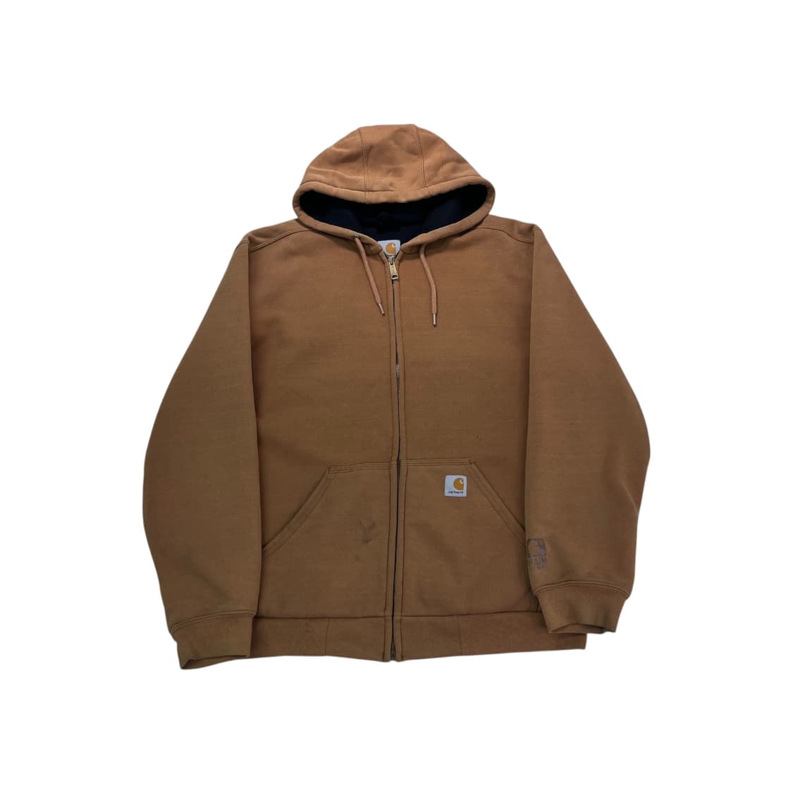 105 칼하트 베이지 써멀 후드집업 상품이미지1