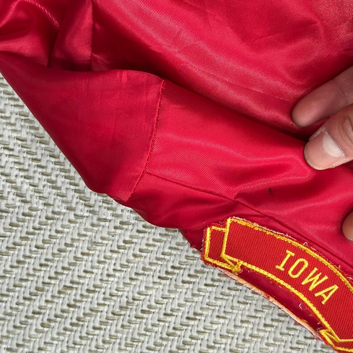 스윙스터 패치 새틴자켓 r2940 상품이미지9