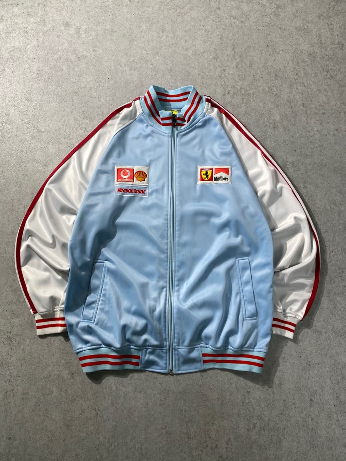 [L] Vintage 페라리 올드스쿨 패치워크 져지 상품이미지1