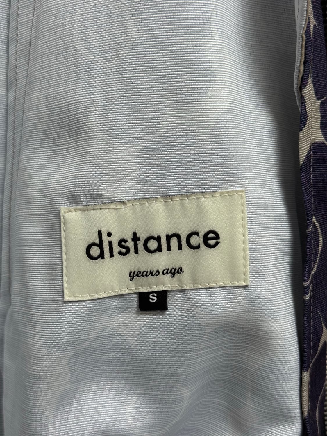 이얼즈어고 디스탕스 플라워 자켓 S 상품이미지4